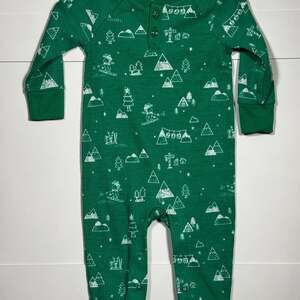Wondershop Baby Holiday Waffle Knit Pajamas 6-9M